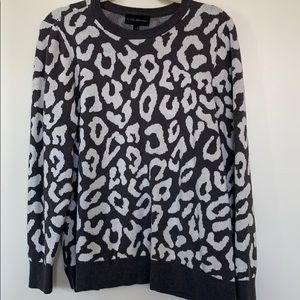 Leopard print sweater